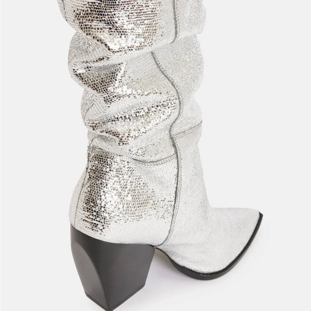ALL SAINTS Leather OTK Boots